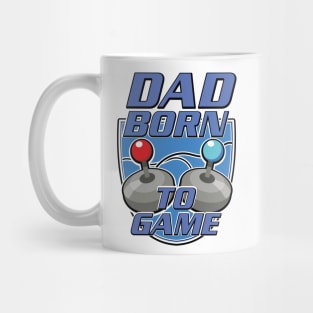 Dad Born to game logo Mug